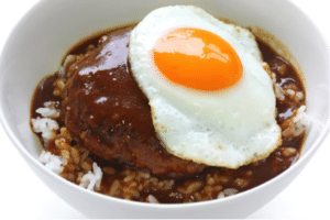 Eggs Hawaii Loco moco